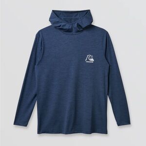 DNA Logo Surf Hood Long Sleeve Surf Tee